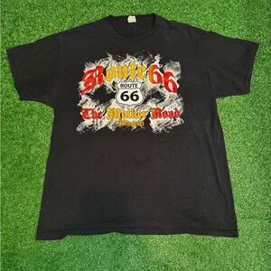 Vintage Route 66 T-Shirt Size L